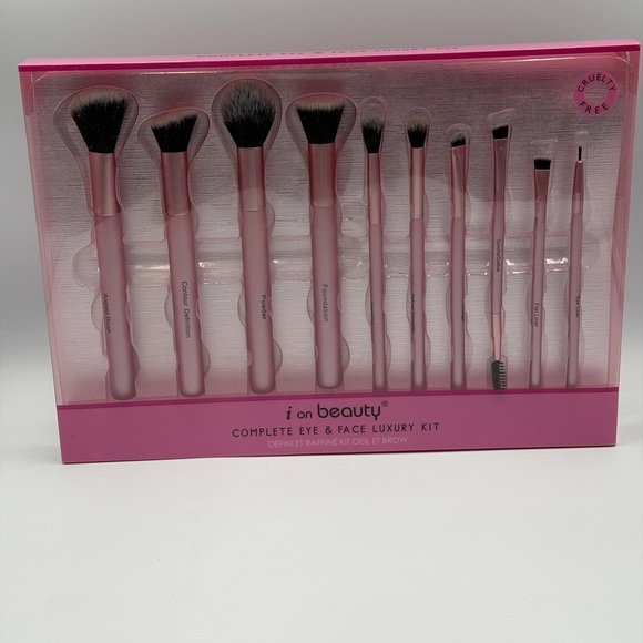 I on Beauty Other - Pink Complete Eye & Face Luxury Brush Kit